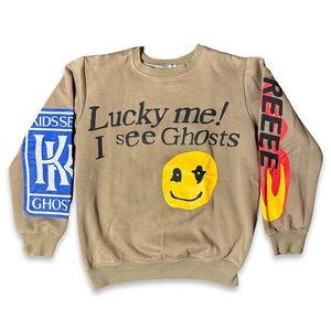 Lucky Me I See Ghosts crew neck